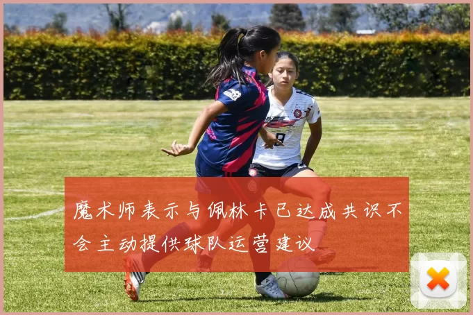 魔术师表示与佩林卡已达成共识不会主动提供球队运营建议
